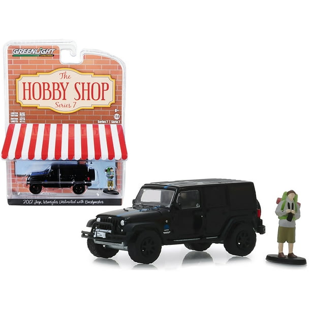 Black 2012 Jeep Wrangler Unlimited MOPAR Off Road SUV 1:64 Scale Diecast Model Black 2012 Jeep Wrangler Unlimited MOPAR Off Road SUV 1:64 Scale Diecast Model